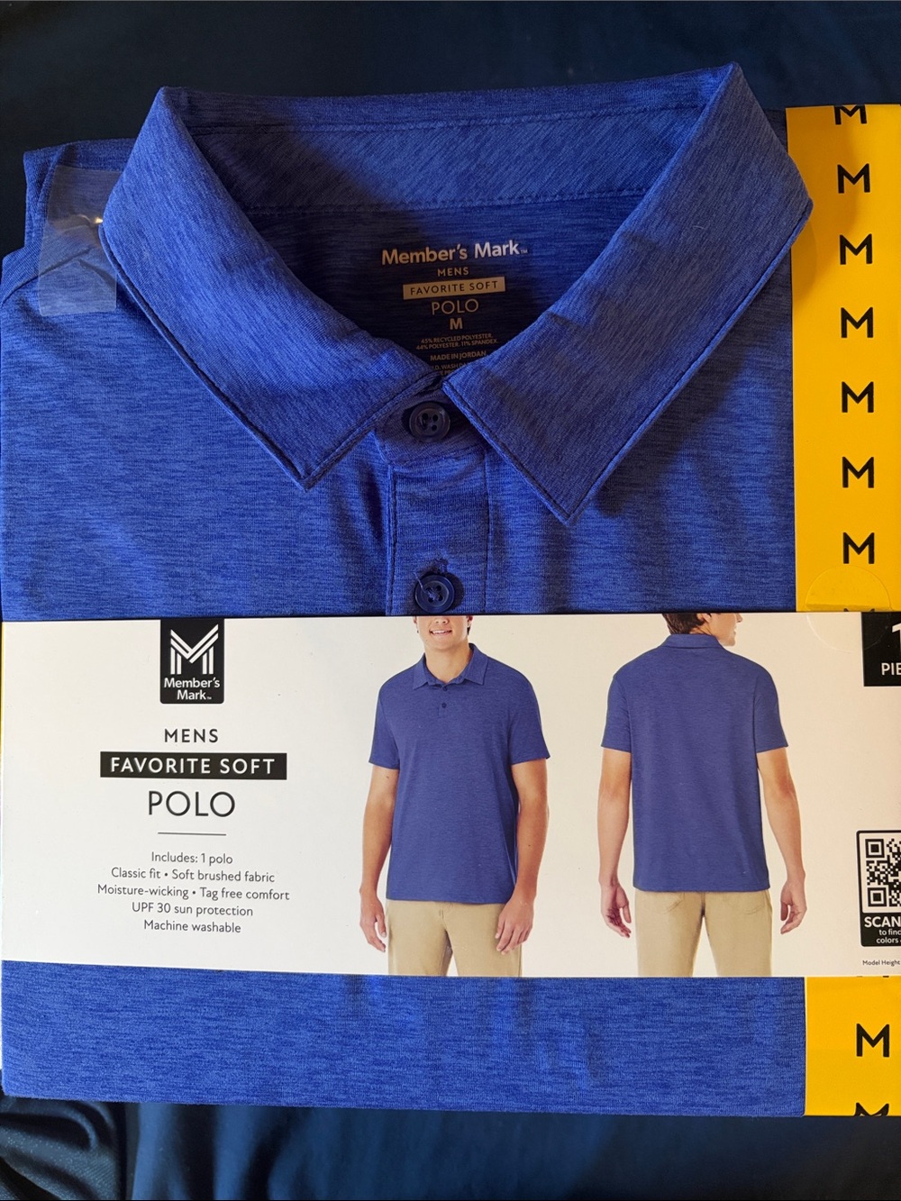 Men's Favorite Soft Polo Shirt - Blue